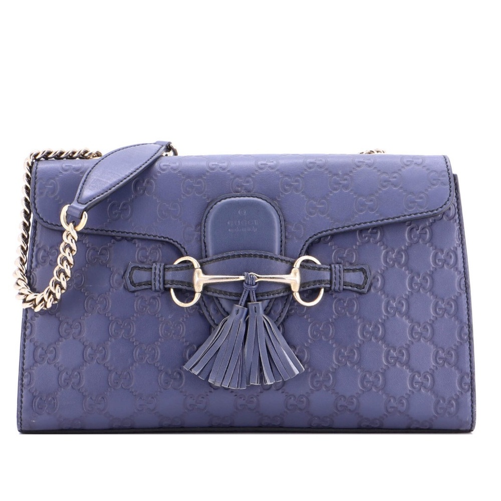 💯 Gucci ‘Emily’ Medium Microguccissima Bag